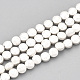 Electroplate Non-magnetic Synthetic Hematite Beads Strands(G-T114-18)-2