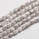 Chapelets de perles en howlite naturelle(X-G-D0002-B34)-1