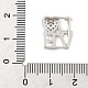 Brass Micro Pave Cubic Zirconia Slide Charms(ZIRC-I068-21P-01)-3