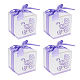 Hollow Stroller BB Car Carriage Candy Box wedding party gifts with Ribbons(CON-BC0004-97B)-2