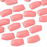 Opaque Acrylic Cabochons, Nuggets, Light Coral, 27x14.5x5mm, about 300pcs/500g(MACR-S373-136-A08)