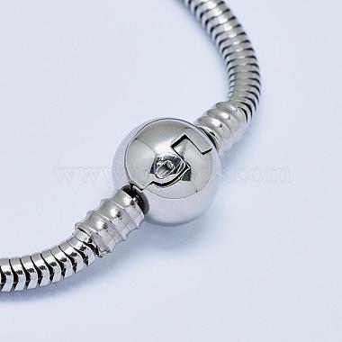 304 Stainless Steel European Style Bracelets for Jewelry Making(PPJ-F002-01A)-4