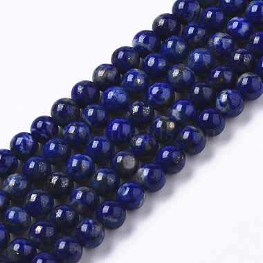 5mm Round Lapis Lazuli Beads