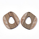 Resin & Walnut Wood Pendants(RESI-S358-51)-2