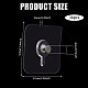 36Pcs Acrylic Traceless Hook Hangers(AJEW-CA0005-07A)-2