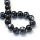 Chapelets de perles rondes en verre peint de cuisson(X-DGLA-Q019-6mm-73)-2