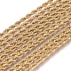 Unisex 304 Stainless Steel Rope Chain Necklaces(X-STAS-D0002-33G)-2
