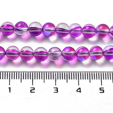Synthetic Moonstone Beads Strands(G-P528-J01-06)-4