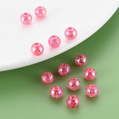 Transparent Crackle Acrylic Beads(MACR-S373-66-L02)-7