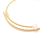 Natural Pearl Beads Bangle for Girl Women(BJEW-JB06853)-5