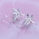 Dragonfly Brass Dangle Earrings(EJEW-BB11921)-2