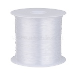 6 Rolls Nylon Wire, Fishing Line, for DIY Jewelry Making, Clear, 0.45mm, about 32.8 yards(30m)/roll(NWIR-FS0001-04B)