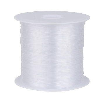6 Rolls Nylon Wire, Fishing Line, for DIY Jewelry Making, Clear, 0.45mm, about 32.8 yards(30m)/roll