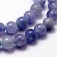 Natural White Jade Imitation Aquamarine Beads Strands(G-F364-15-6mm)-3