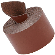 Imitation Leather, Garment Accessories, Coconut Brown, 200x3.75x0.12cm(DIY-WH0502-86C-04)