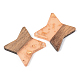 Transparent Resin & Walnut Wood Pendants(RESI-S389-011A-B04)-2