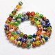Round Millefiori Glass Beads Strands(X-LK-P001-05)-3