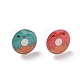 Colorful Acrylic Imitation Food Stud Earrings with Platic Pins(EJEW-F293-02E)-1