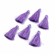 Polyester Tassel Pendant Decorations, Medium Purple, 30~35mm(FIND-S260-D14)