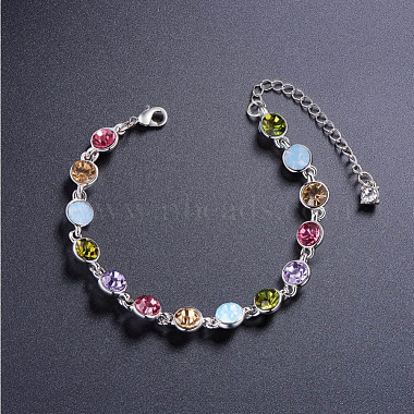 SHEGRACE Alloy Link Bracelets(JB77D)-2