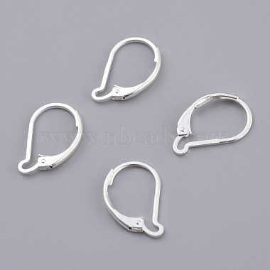 925 Sterling Silver Plated Brass Leverback Earring Findings