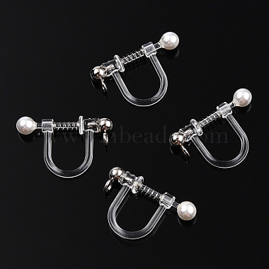 Stainless Steel Color Stainless Steel Clip-on Earring Findings