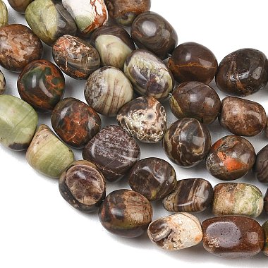 Natural Flower Agate Beads Strands(GG-CBA787B-A34)-3