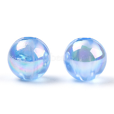 Transparente Acryl Perlen(MACR-T046-01C-14)-3