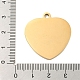 Valentine's Day PVD Vacuum Plating 201 Stainless Steel Pendants(STAS-L079-24G-04)-3