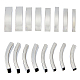 16pcs 8 styles 201 Stainless Steel Slide Charms(STAS-BC0003-69)-1