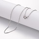304 Stainless Steel Necklace(MAK-K004-17P)-1