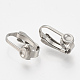 304 Stainless Steel Clip-on Earring Settings(STAS-T037-01)-1
