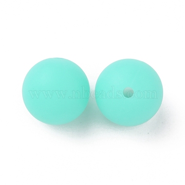 Luminous Round Food Grade Silicone Beads(SIL-TAC0007-04H)-2