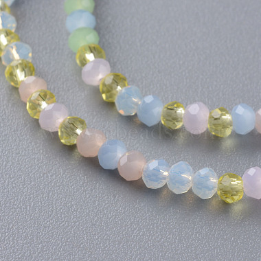 Transparent Glass Beads Strands(GLAA-T006-09-A01)-3