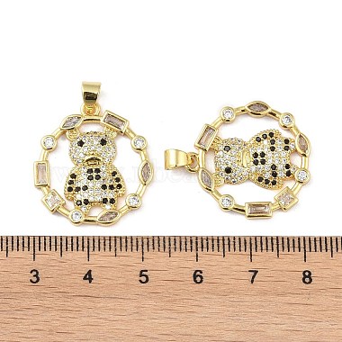 Placage de crémaillère en laiton micro pavé pendentifs en zircone cubique(KK-K341-54G-03)-3