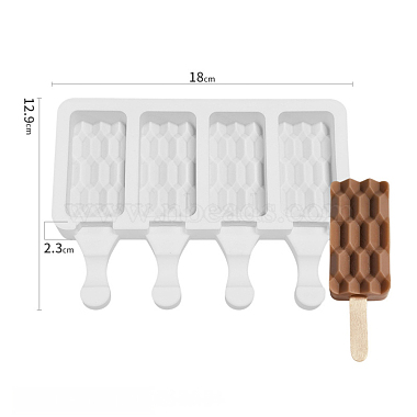 Moules en silicone rectangle de qualité alimentaire(DIY-D062-04B)-7