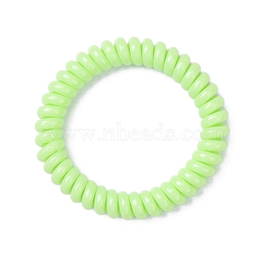 Plastic Telephone Cord Elastic Hair Ties(X-OHAR-Q044-21)-2