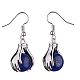Natural Lapis Lazuli Palm Dangle Earrings(EJEW-A092-09P-15)-2