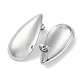 304 Stainless Steel Teardrop Stud Earrings(EJEW-D281-31S)-2