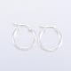 304 Stainless Steel Hoop Earrings(EJEW-H327-01C)-1