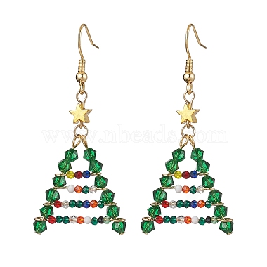 Christmas Tree Acrylic Earrings