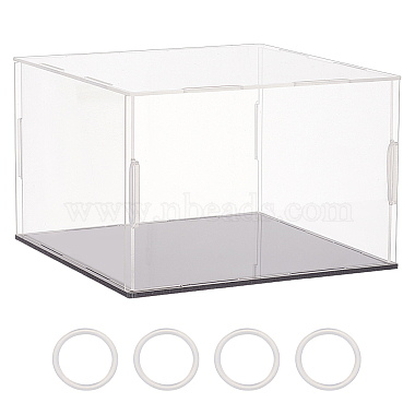 Clear Rectangle Acrylic Minifigures Display Case