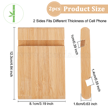 Bamboo Mobile Phone Holders(AJEW-WH0248-139)-2