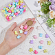 150Pcs Opaque Solid Color Bunny Acrylic Beads(MACR-DC0001-06)-3