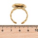 Shell Shape 304 Stainless Steel Cuff Ring Components(SA-CBA098D-04G-E)-3