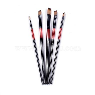 Nylon Hair Oil Paint Brush Pen(AJEW-L072-50A)-2