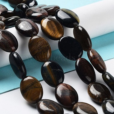 Three Color Natural Tiger Eye Beads Strands(G-L164-A-18)-2