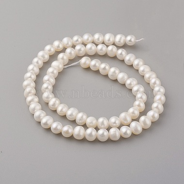 Natural Cultured Freshwater Pearl Beads Strands(PEAR-G007-32)-2