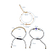 Braided Bracelets & Link Bracelets Sets(BJEW-JB04835)-3