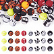 Handmade 8 Ball Polymer Clay Beads(CLAY-TA0001-84A)-1